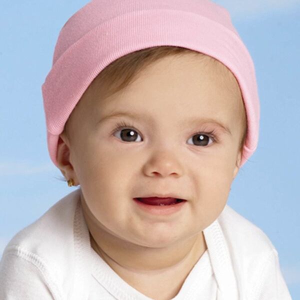 Infant Baby Rib Beanie Thumbnail