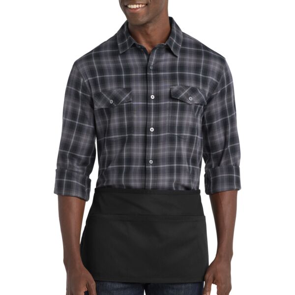 Easy Care Reversible Waist Apron with Stain Release Thumbnail