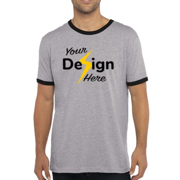 Unisex Cotton Ringer T-Shirt Thumbnail