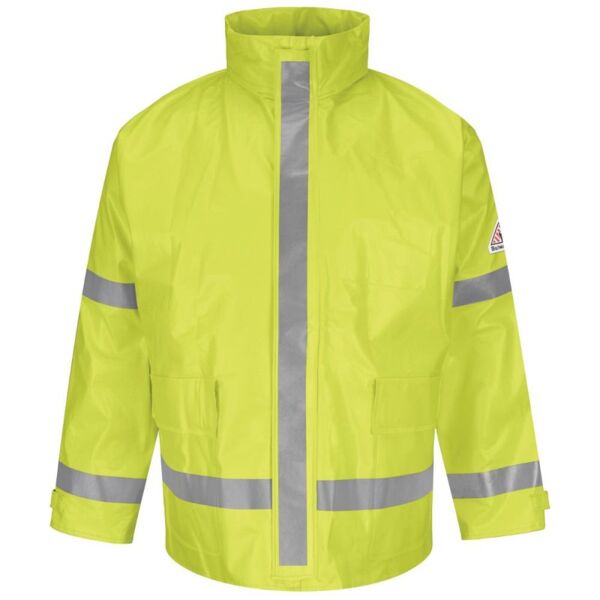Hi-Vis Flame-Resistant Rain Jacket Thumbnail