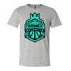 Unisex Heather CVC Jersey Tee Thumbnail