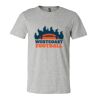 Unisex Heather CVC Jersey Tee Thumbnail