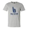 Unisex Heather CVC Jersey Tee Thumbnail
