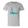 Unisex Heather CVC Jersey Tee Thumbnail