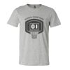 Unisex Heather CVC Jersey Tee Thumbnail