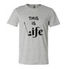 Unisex Heather CVC Jersey Tee Thumbnail