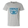 Unisex Heather CVC Jersey Tee Thumbnail