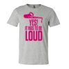 Unisex Heather CVC Jersey Tee Thumbnail