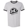 Unisex Cotton Ringer T-Shirt Thumbnail