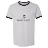 Unisex Cotton Ringer T-Shirt Thumbnail